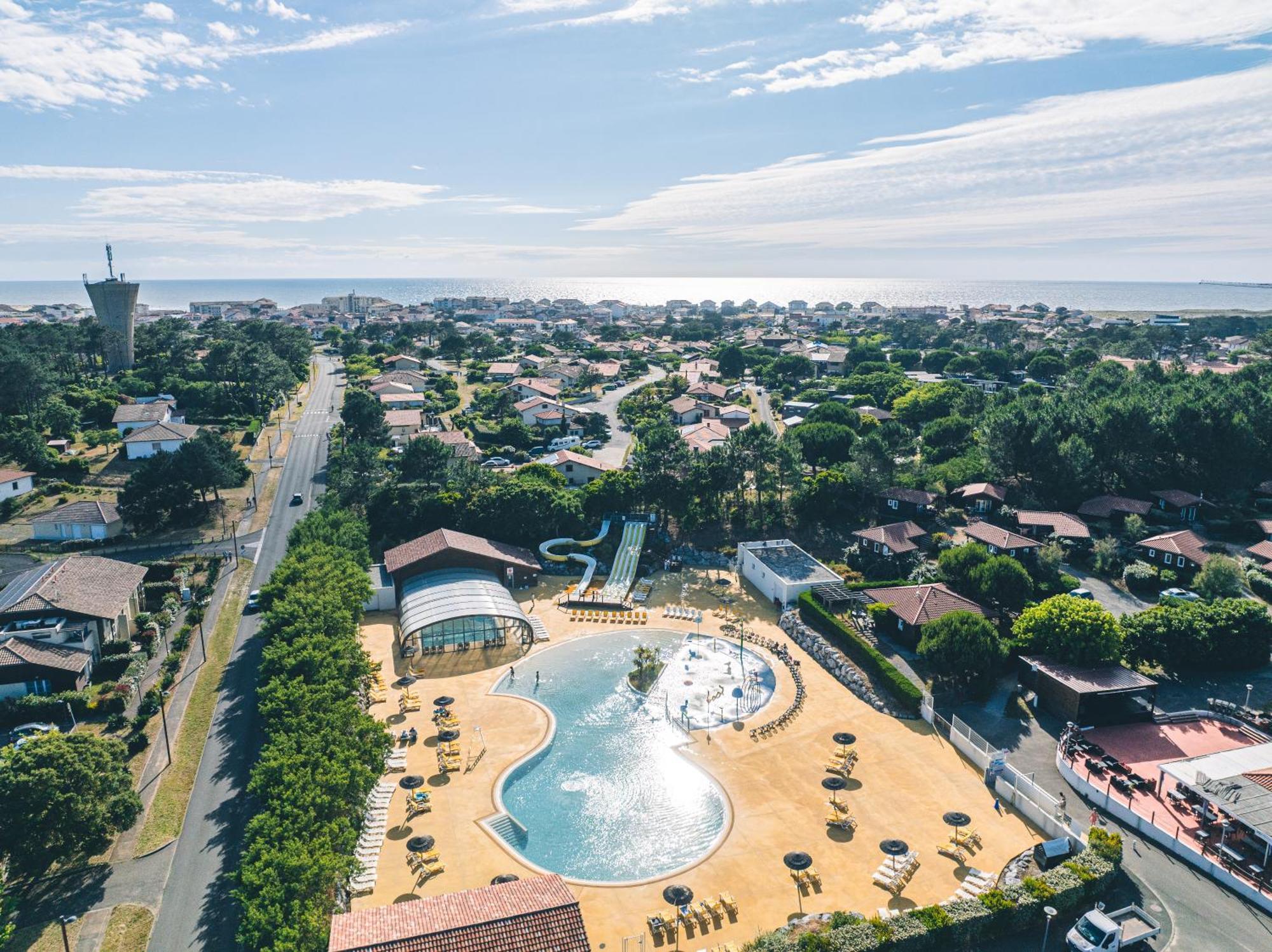 Camping Officiel Siblu La Plage Mimizan-Plage Exterior foto